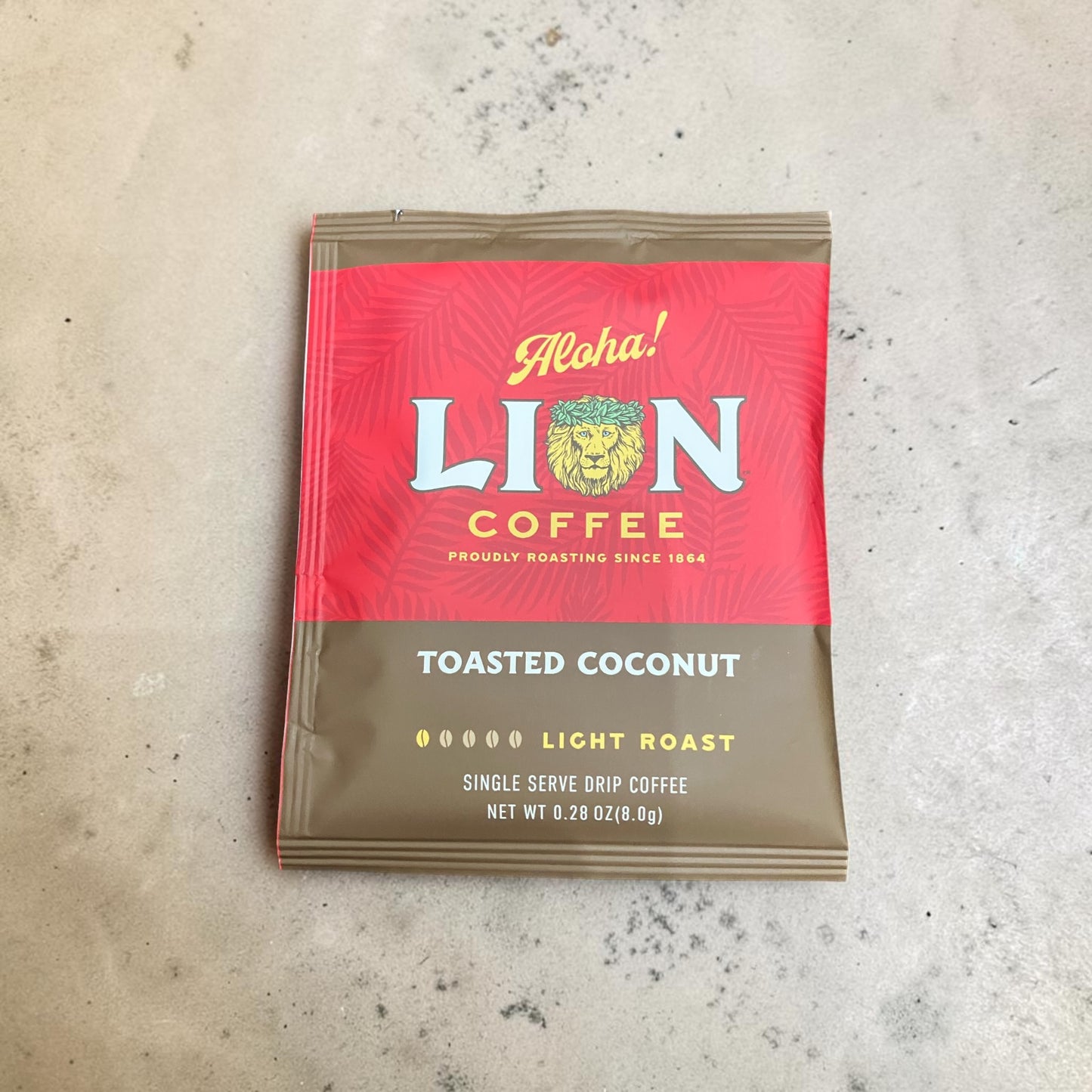 ライオンコーヒー フレーバーコーヒー ドリップバッグ トーステッドココナッツ 8g 小分け販売 LION COFFEE