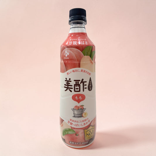 美酢 ミチョ もも味 800ml 希釈タイプ 果実発酵ビューティービネガー