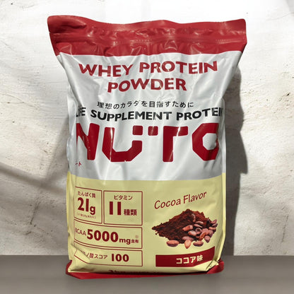 NUTO ホエイ プロテインパウダー ココア味 3000g