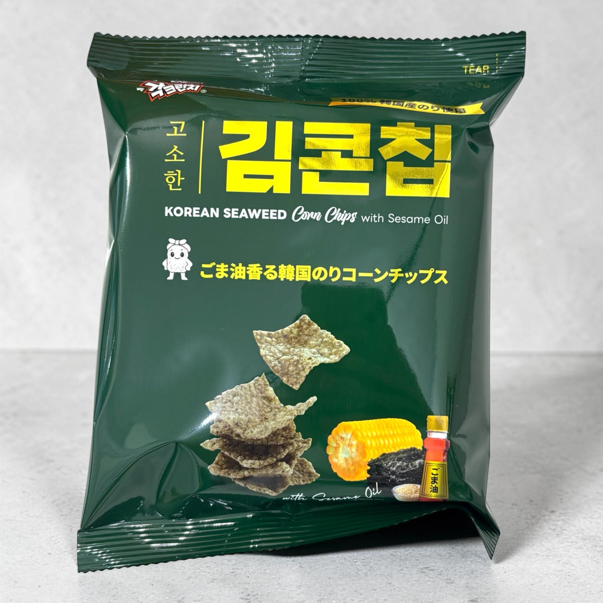 JINNY PICK 韓国のりチップス & えびせん 各5袋 10袋パック