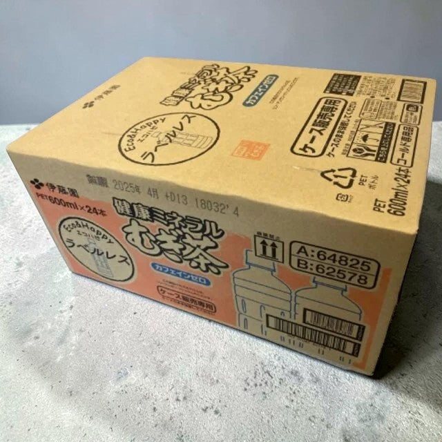 伊藤園 ラベルレス 健康ミネラルむぎ茶 600ml × 24本  麦茶