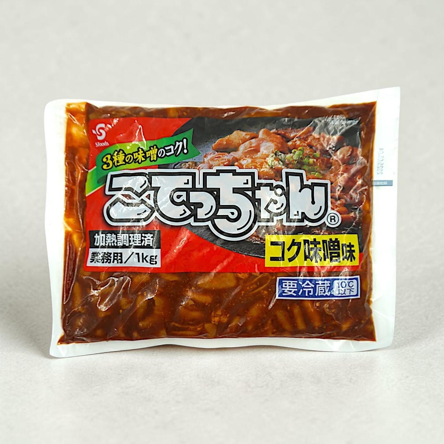 コストコ 商品 全国発送 KOCOSTOREの業務用こてっちゃんコク味噌味1kg。濃厚な味噌ダレに漬け込まれた牛ホルモン