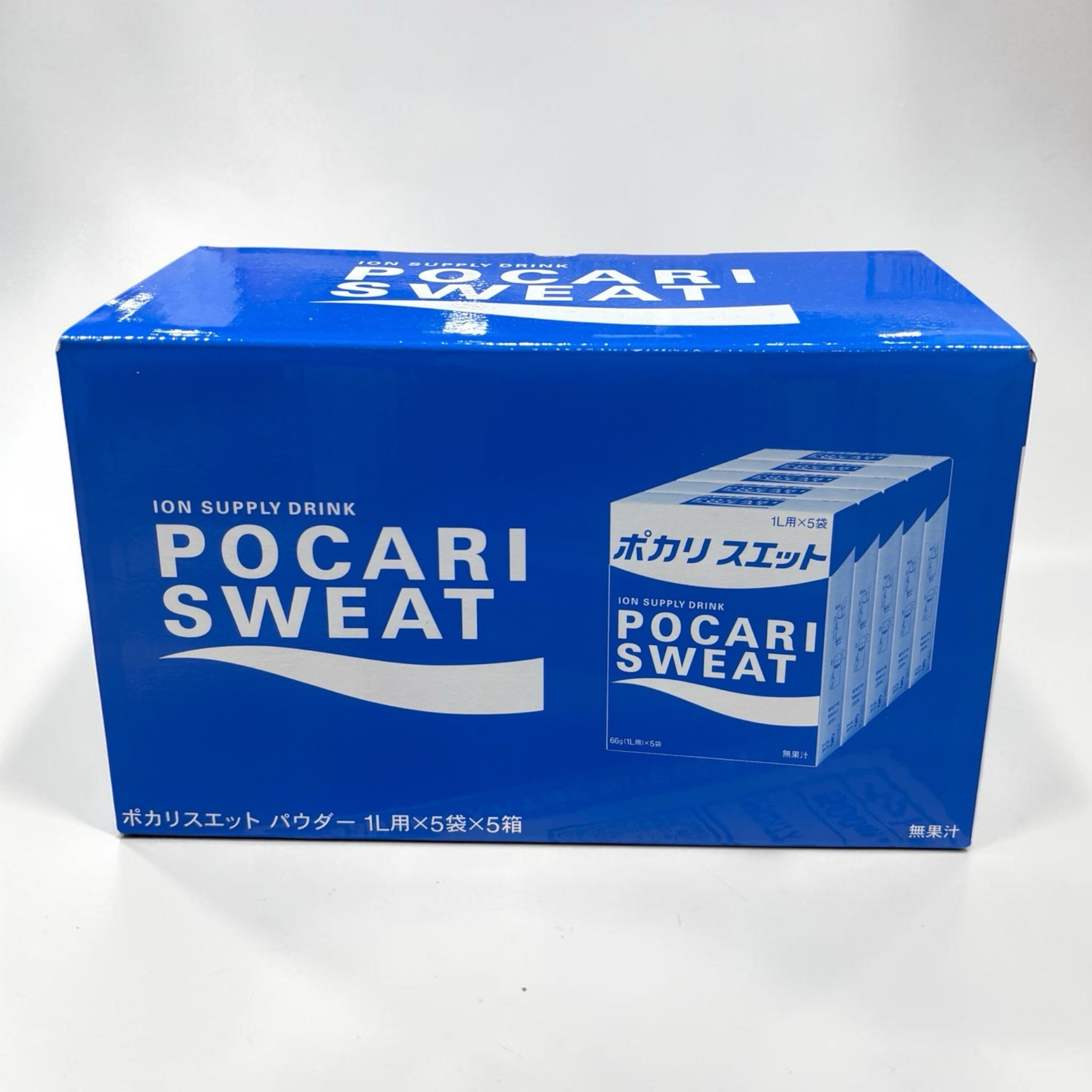 ポカリスエット パウダー 1リットル用 5袋入り 5箱セット (66g×25袋