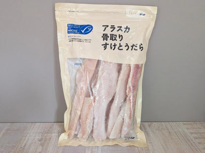 コストコ 商品 全国発送 KOCOSTOREの冷凍アラスカ産骨取りすけとうだら1kg入りパッケージ