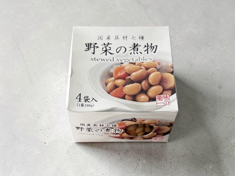 【冷蔵商品】味の菊一 国産具材7種 野菜の煮物  180g × 4種