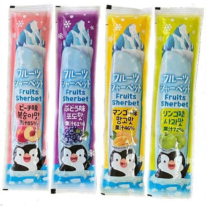 BOBMOOS ボブムーズ フルーツシャーベット 4種×10本 40本入り