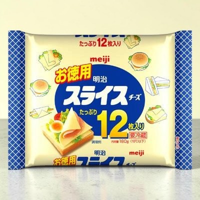 【冷蔵商品】 明治 とろけるスライスチーズ 12枚入× 5パック